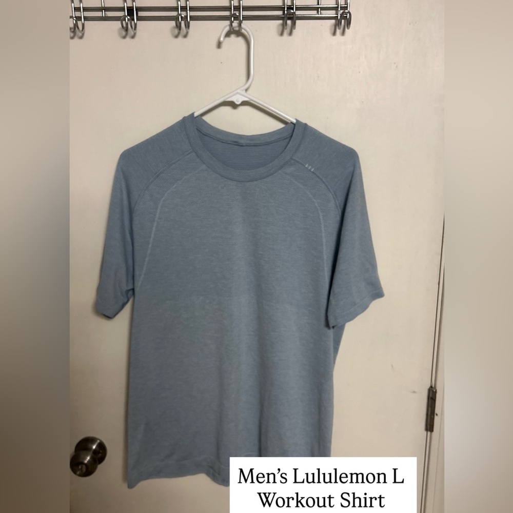 Lululemon Blue Short Sleeve Tee